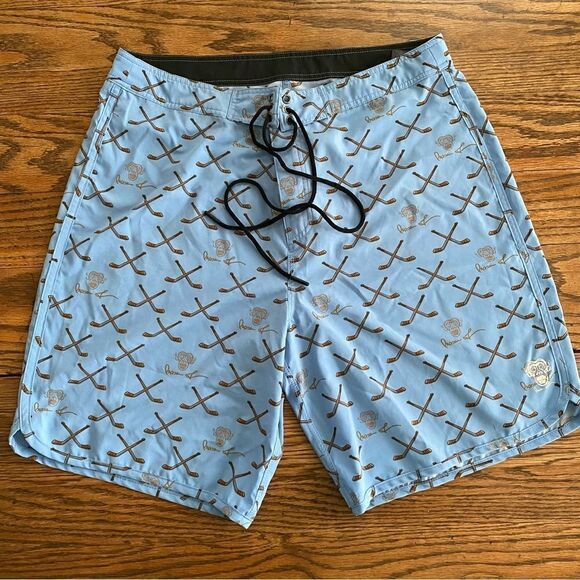 Monkey Sports by Pepper Foster Unlined Shorts Hockey‎ Men’s M - Picture 1 of 7